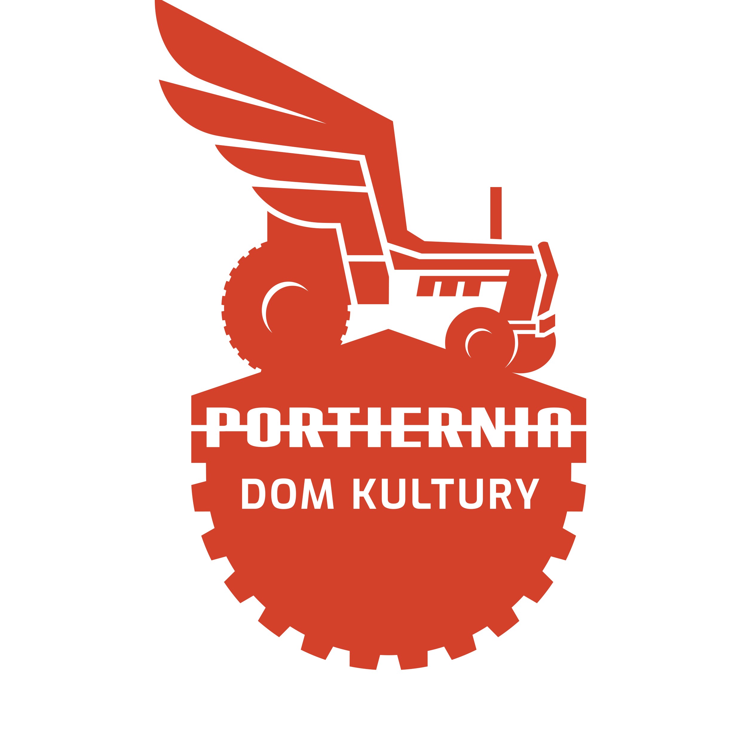 Logo Dom Kultury PORTIERNIA w Dzielnicy Ursus m.st. Warszawy