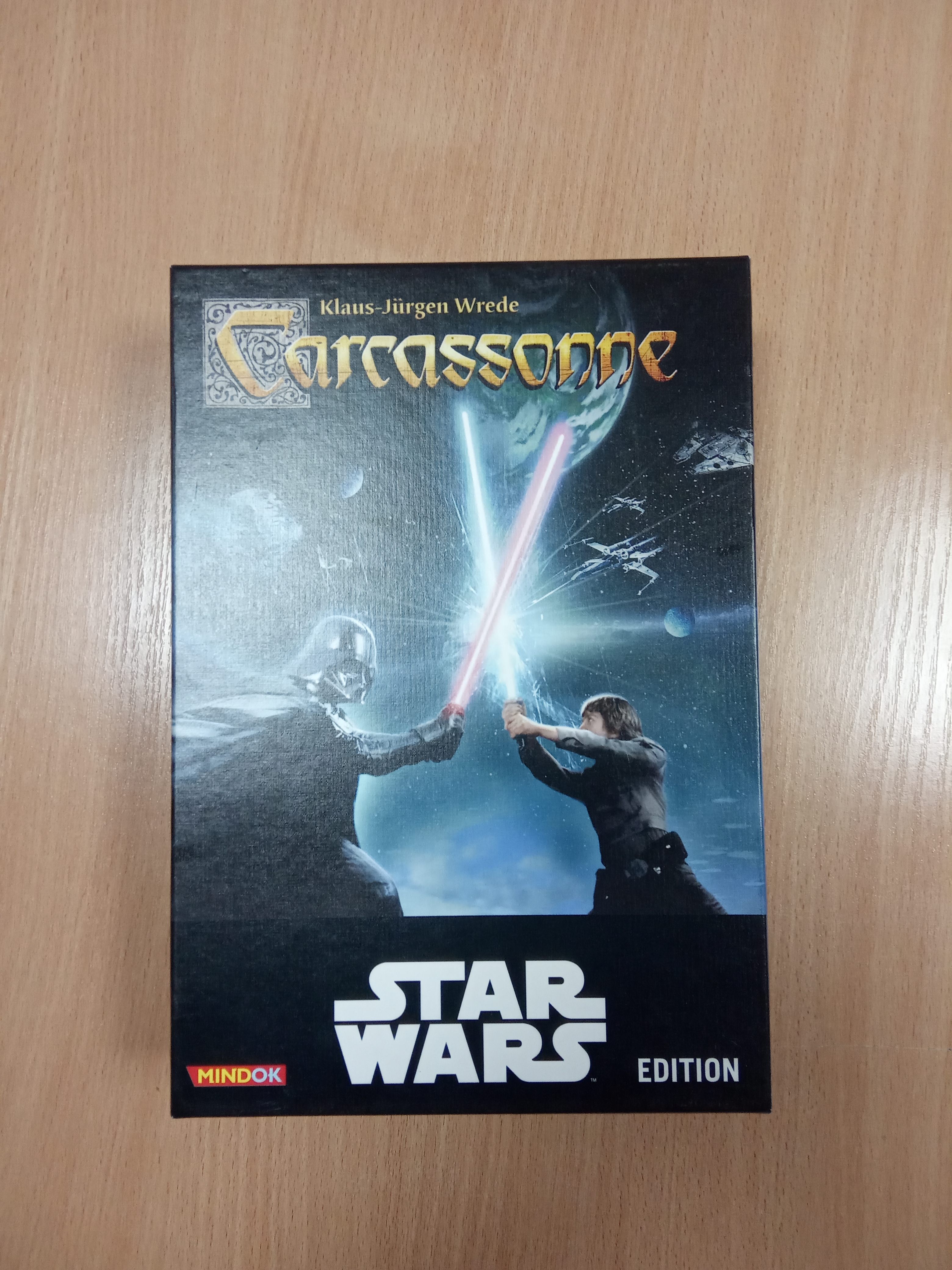 Opakowanie gry planszowej o nazwie: Carcassone - Star Wars