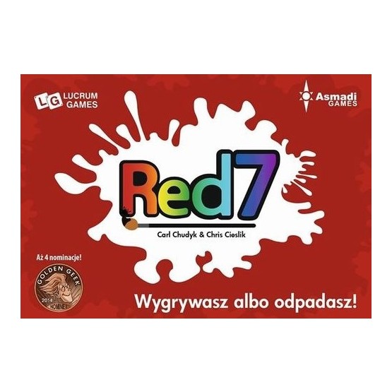 Opakowanie gry o nazwie Red 7